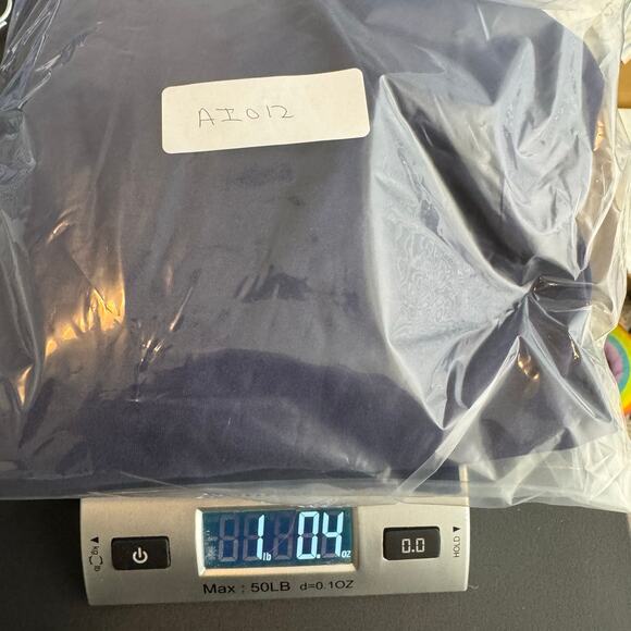 Soft Surroundings Blue Tunic Top Women’s S Long Sleeve Pockets Grommet Detail - Picture 9 of 9